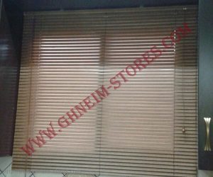 ستائر معدنية و خشبية - موديل #6