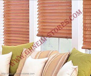 ستائر معدنية و خشبية - موديل #7